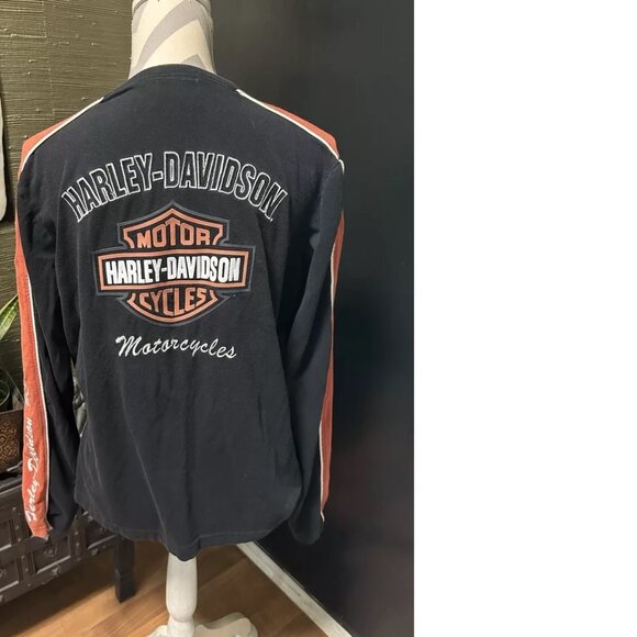 LADIES VINTAGE HARLEY DAVIDSON SWEATSHIRT PREOWNED HARLEY DAVIDSON CLOTHING - Picture 2 of 6